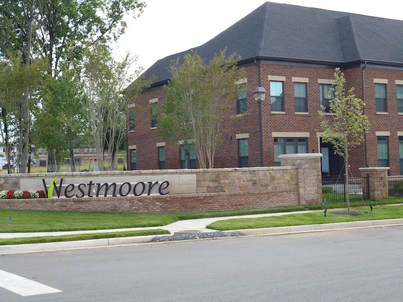 Westmoore at Moorefield community sign